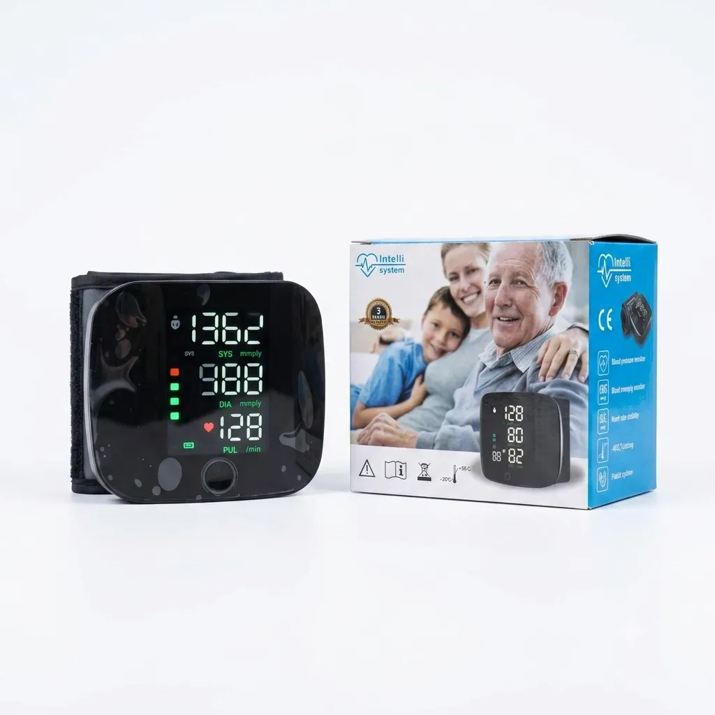 Wrist Electronic Spygmomanometer